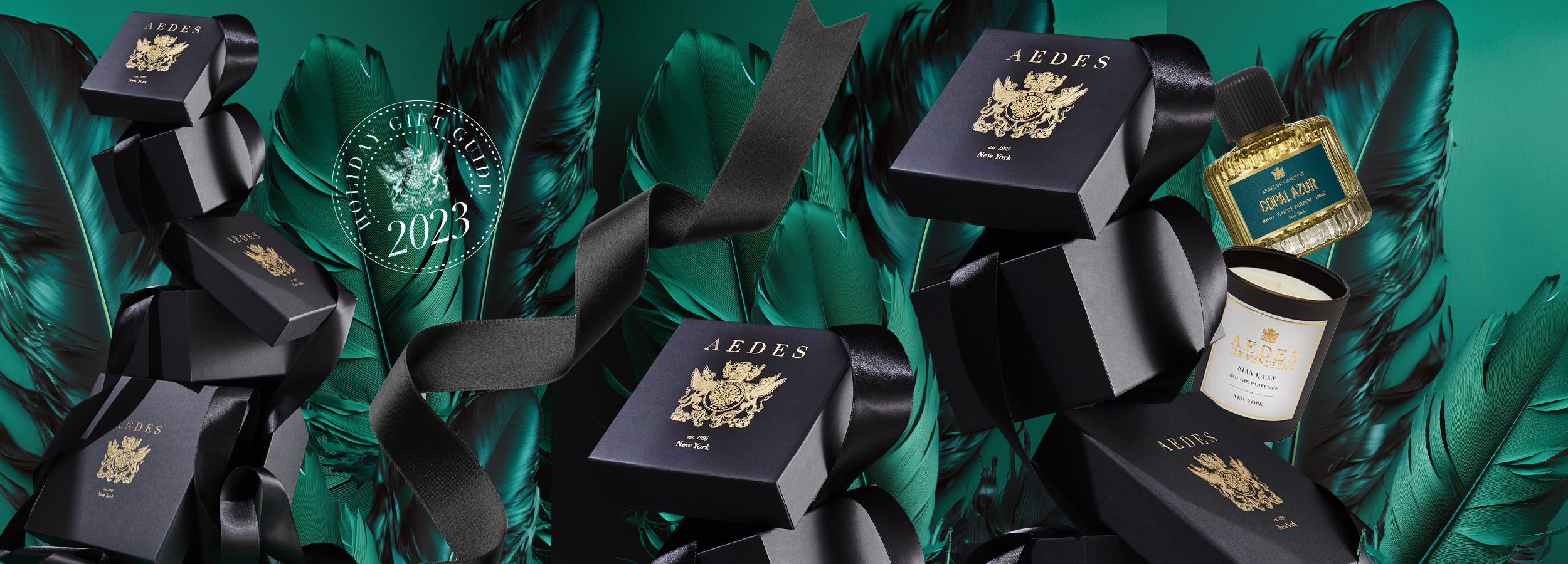 Aedes Perfumery Holiday 2023 Banner