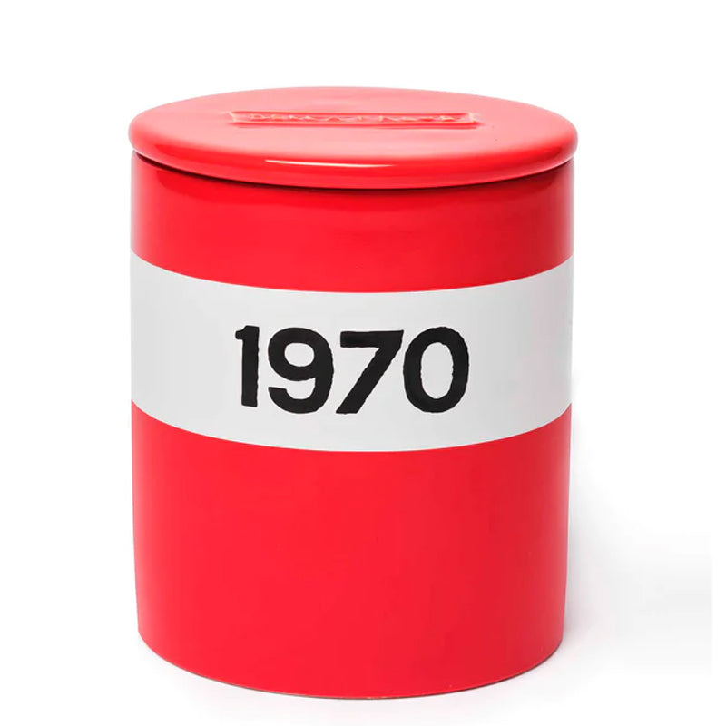 1970 Red Ceramic - Candle