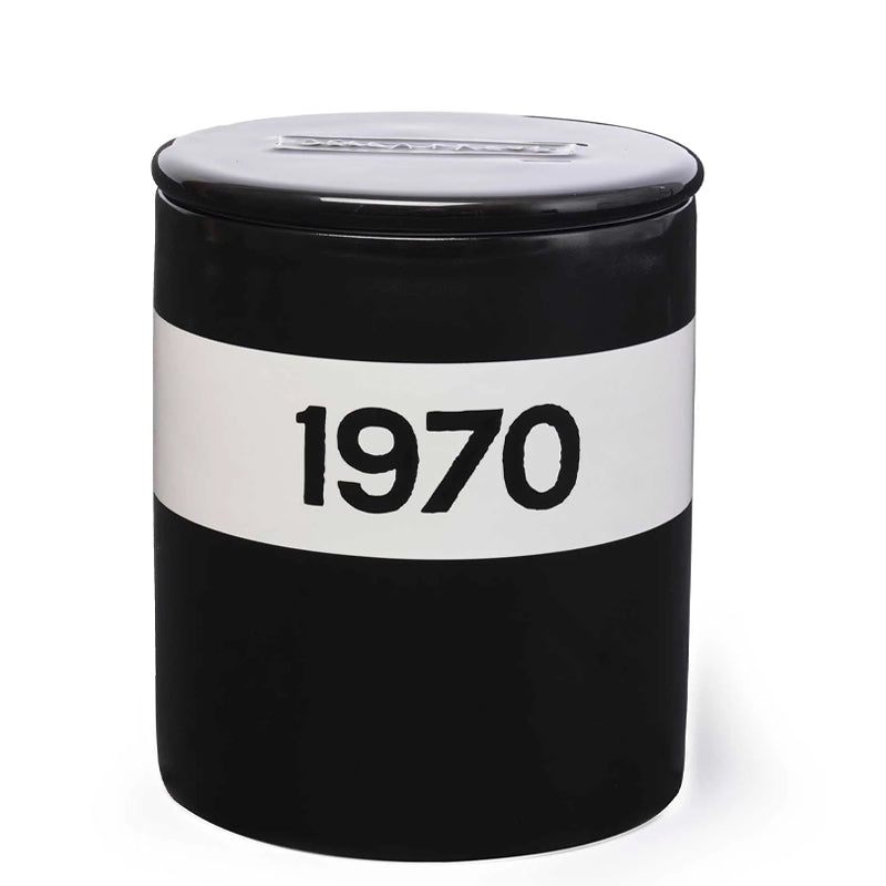 1970 Black Ceramic - Candle