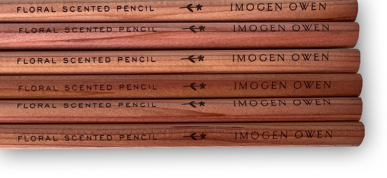Rose Geranium Scented Pencils | Imogen Owen | AEDES.COM
