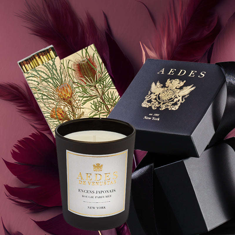 Encens Japonais Candle & Matches Gift Box