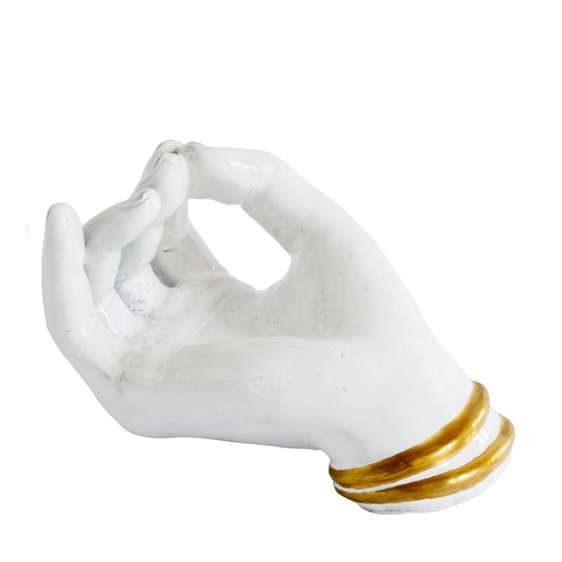 Astier de Villatte Incense Holder Serena Hand Golden Bracelets