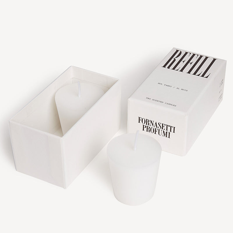 AL BUIO REFILL CANDLE SET OF 2  - FORNASETTI