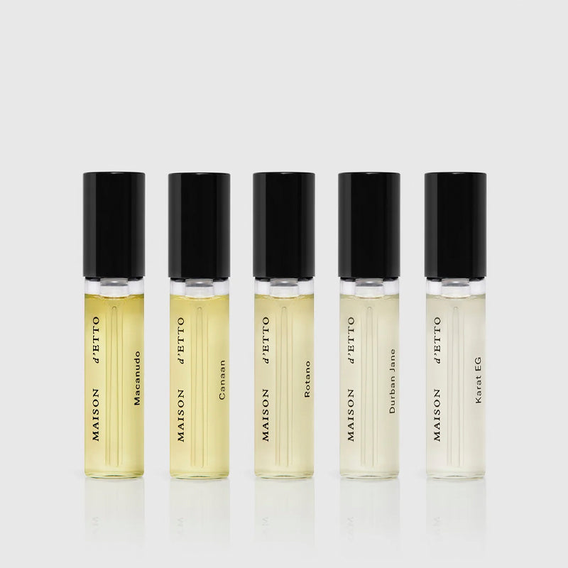 Discovery Set of 5 Eau de Parfums | Maison d'Etto | AEDES.COM