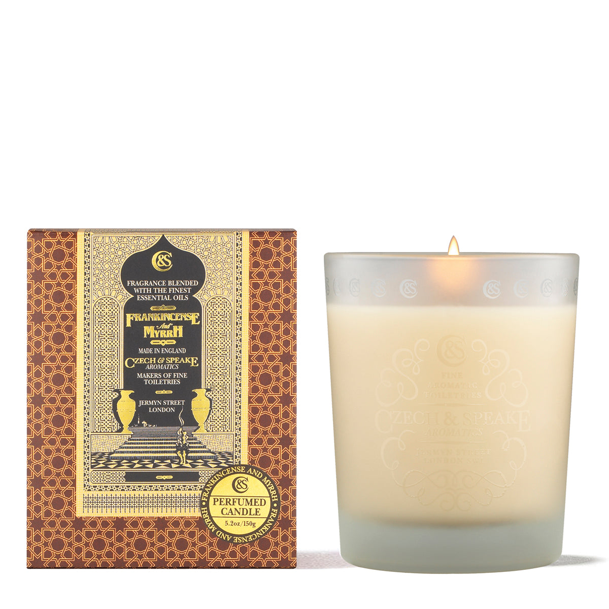 Frankincense & Myrrh - Scented Candle by Czech & Speake