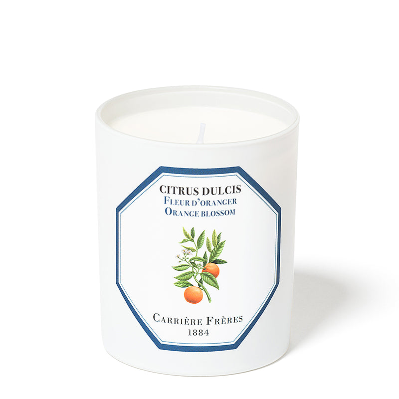 Fleur d'Oranger - Orange Blossom Candle 6.5oz by Carriere Freres