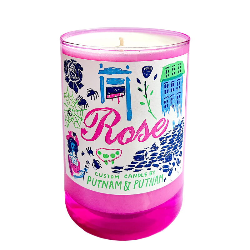 Rose Candle | Putnam & Putnam | AEDES.COM