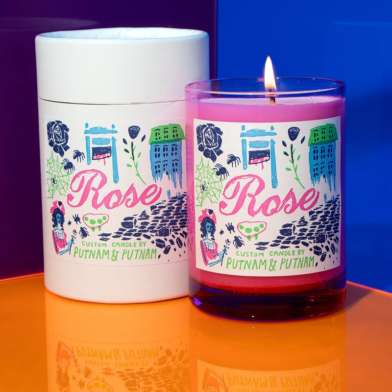 Rose Candle | Putnam & Putnam | AEDES.COM