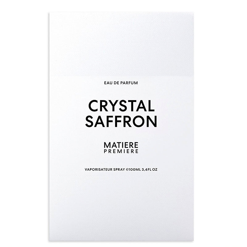 Crystal Saffron - Eau de Parfum Box Matiere Premiere