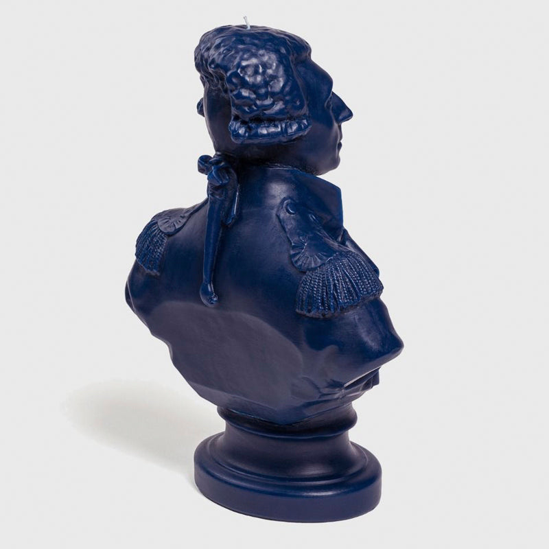 Bust Candle Collection Lafayette - Candle back (navy blue) Cire Trudon