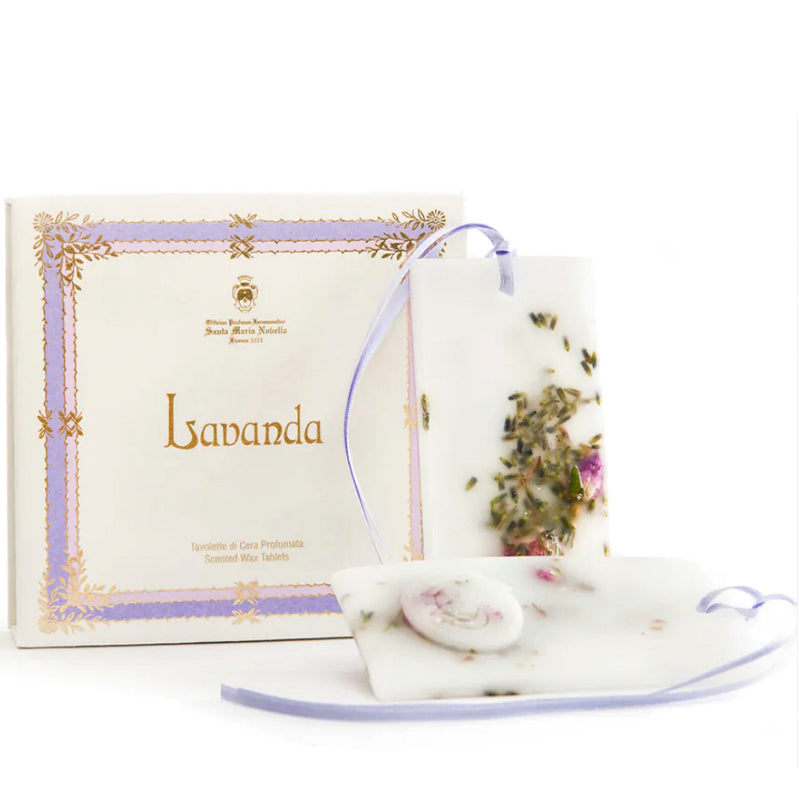 Wax Tablets (Lavender) for Closets or Drawers - Set of Two