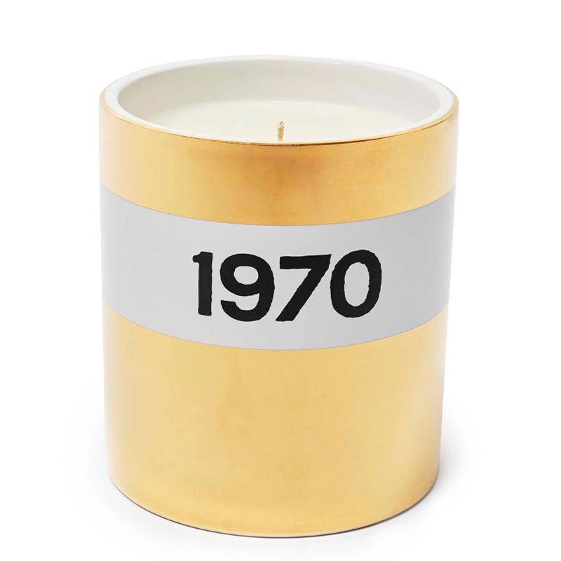 1970 Gold Ceramic - Candle