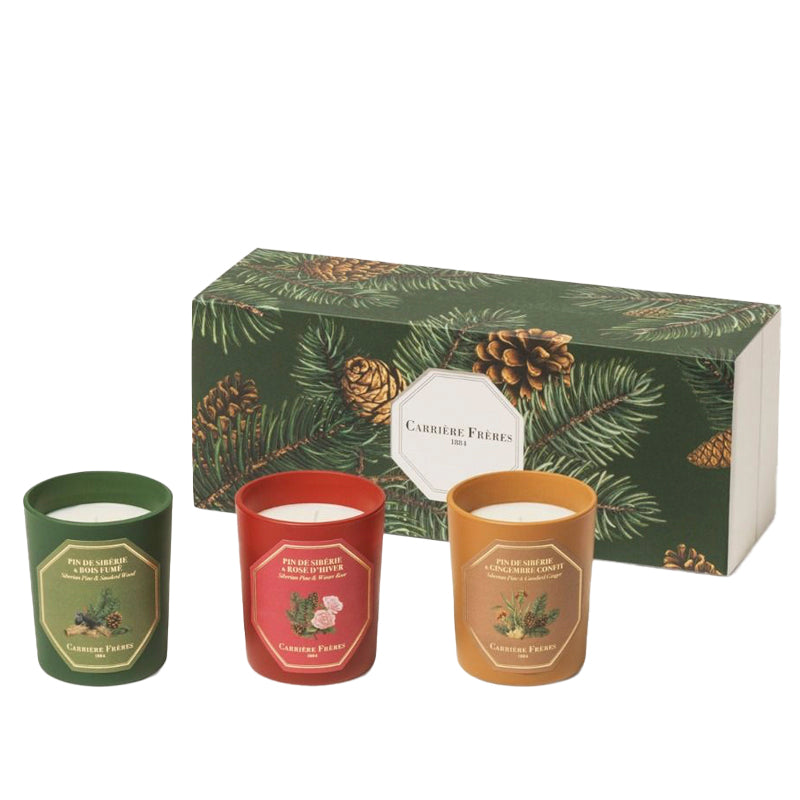 Siberian Pine Votive Candle Gift Set