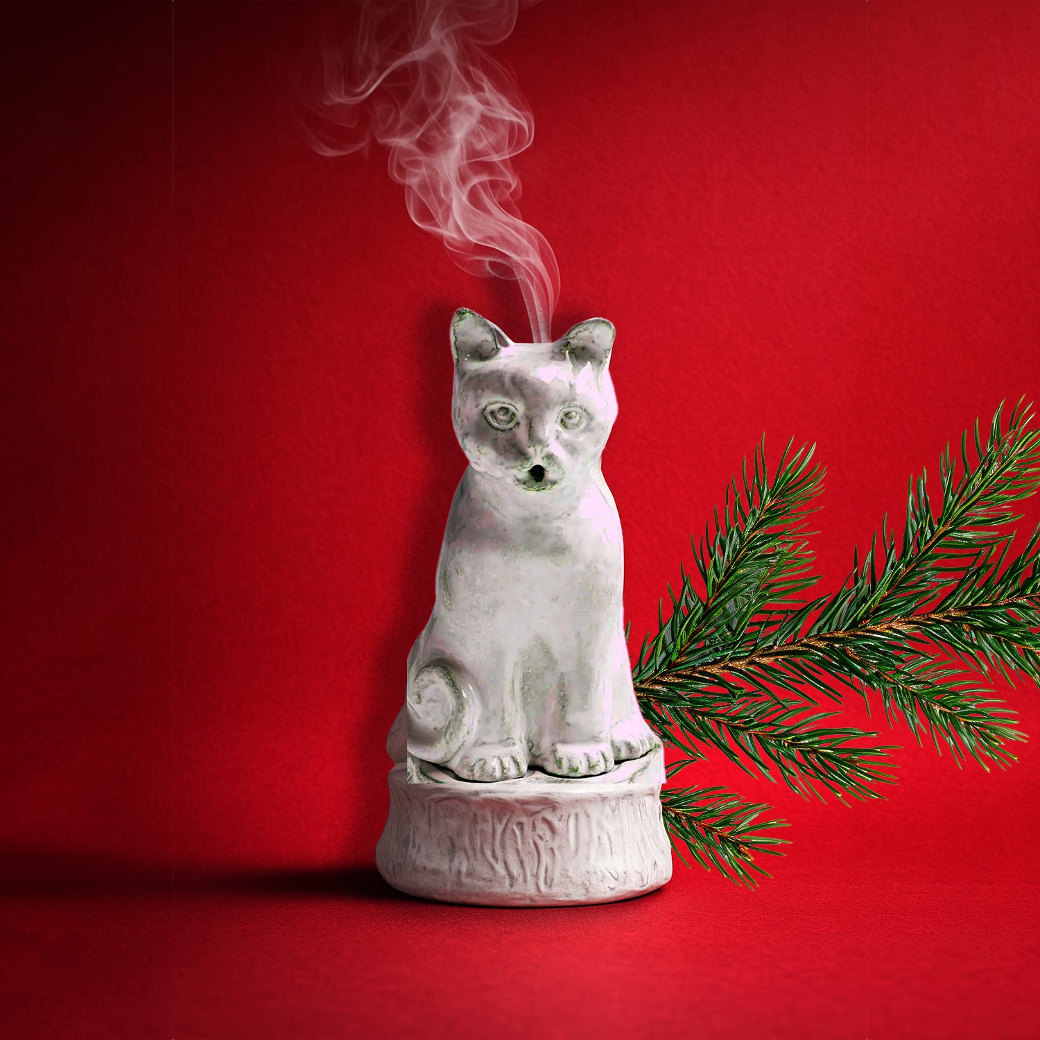 Setsuko Cat Incense Burner
