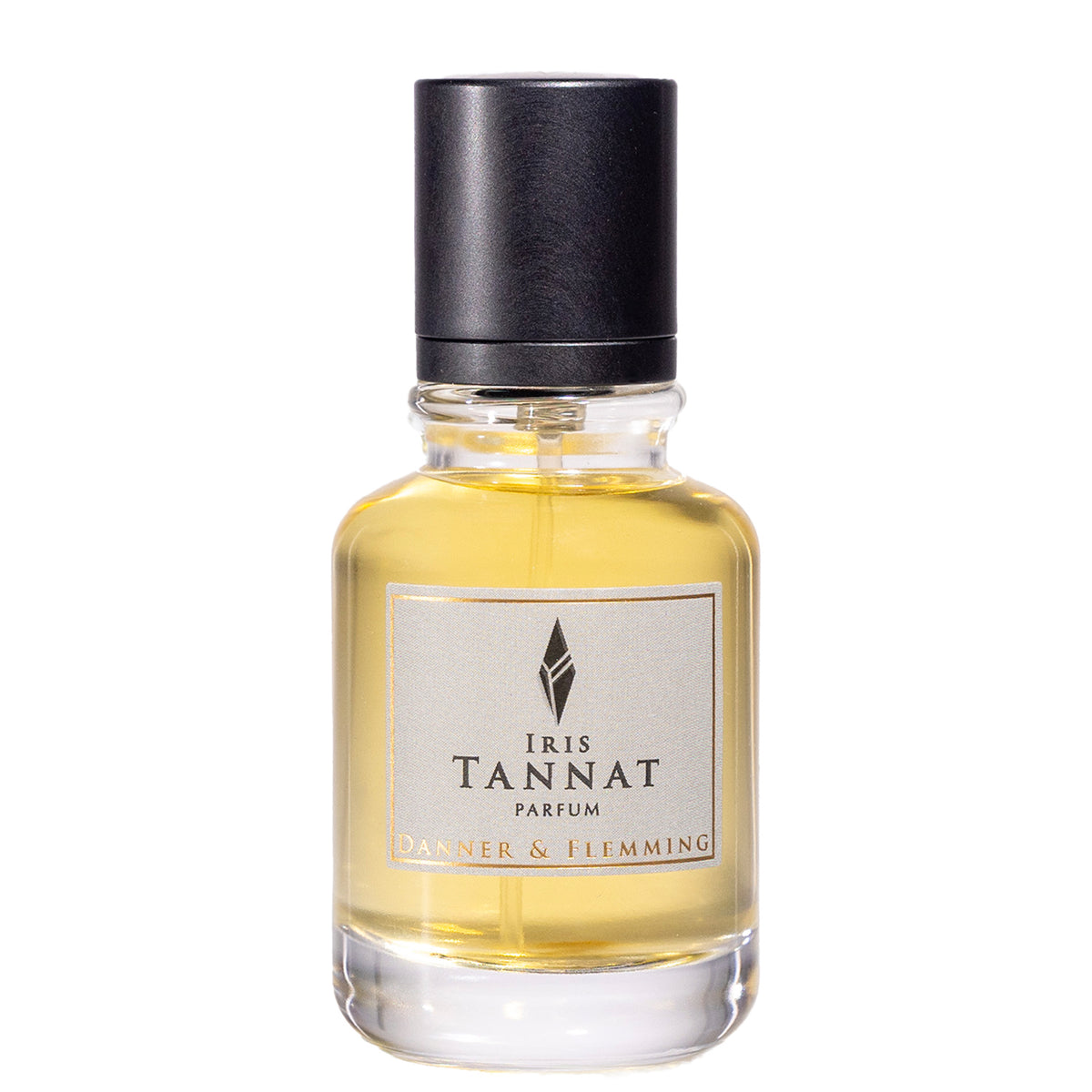 Fragrance Flacon by Danner & Flemming labeled with Iris Tannat