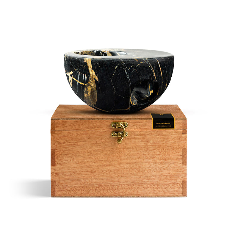Mini Marble Marchanta Candle