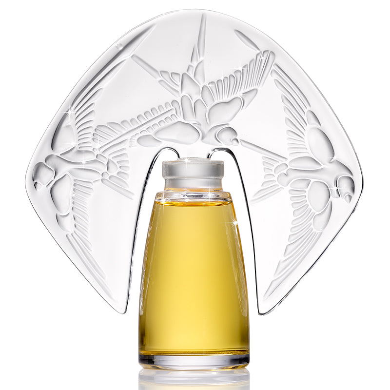 Amorem Rose by Shalini Parfum- Lalique crystal flacon 1 oz Limited Edition