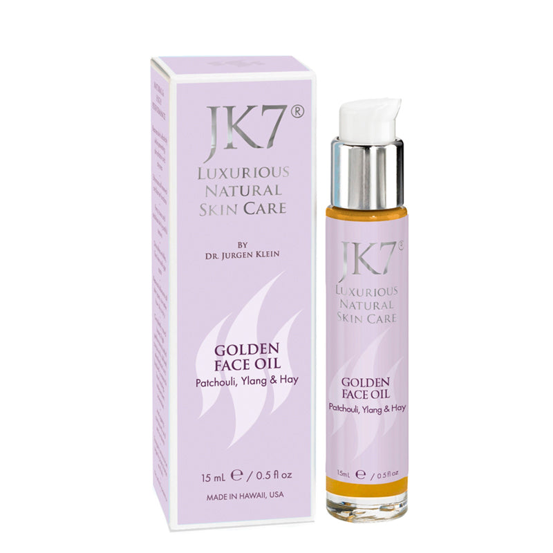 Golden Face Oil by JK7 Natural Skin Care 15ml