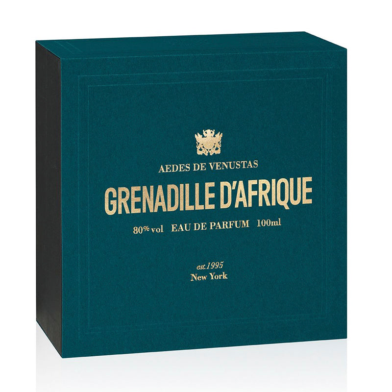 Grenadille d'Afrique - Eau de Parfum | Packaging | Aedes de Venustas