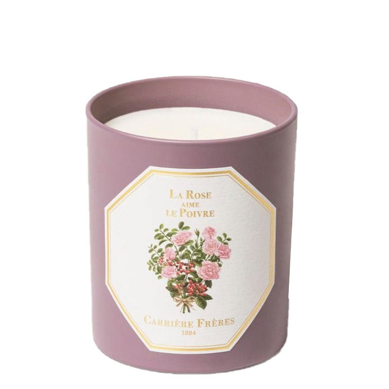 La Rose Aime le Poivre - Candle | Carriere Freres | Aedes.com