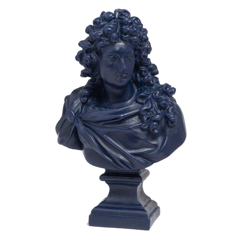 Bust Candle Collection Louis XIV - Candle (navy blue)