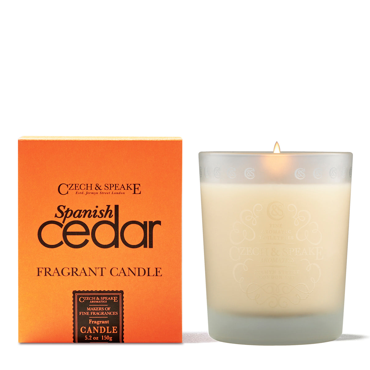 Spanish Cedar Candle - Czech & Speake 