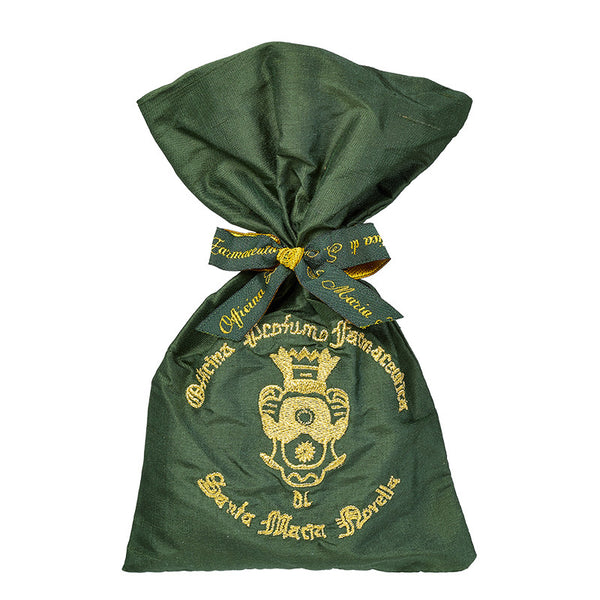 Potpourri Green Silk Sachet Santa Maria Novella