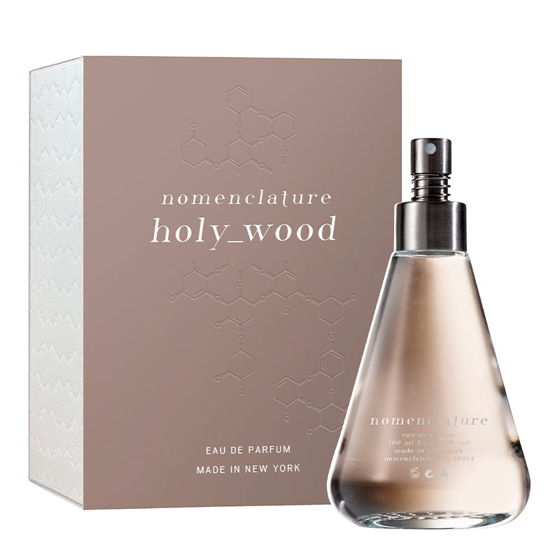 Holy_wood Eau de Parfum, Nomenclature