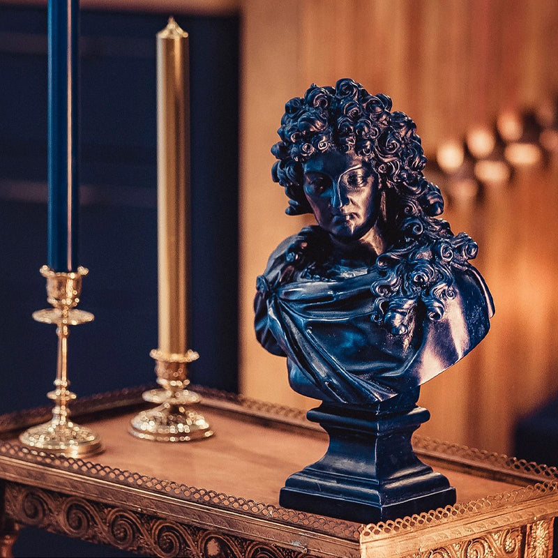 Bust Candle Collection Louis XIV - Candle (navy blue)
